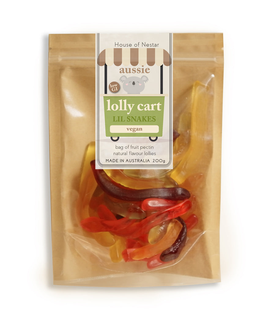 Lolly Cart - Fruity Pectin Snakes