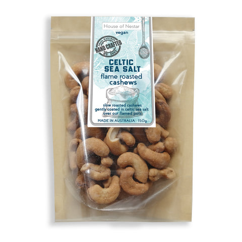 Celtic Sea Salt Cashews - Handcrafted by Issy