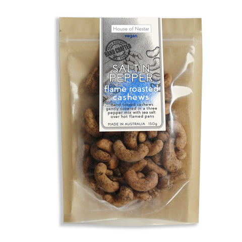 THREE Pepper Cashews - Handcrafted by Issy