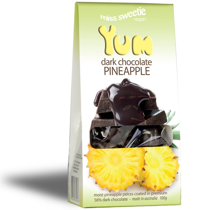 Dark Chocolate Pineapple 100g - Nestar Chocolates