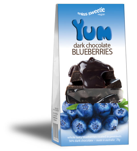 Dark Blueberries 78g - Nestar Chocolates