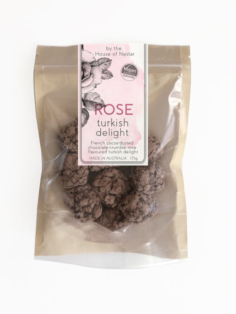 Rose Crumble Turkish Delight