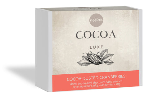 Cocoa Luxe - Cocoa Dusted Cranberries